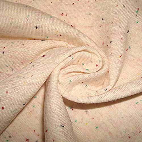 Polyester Dot Knit Dyed Fabric