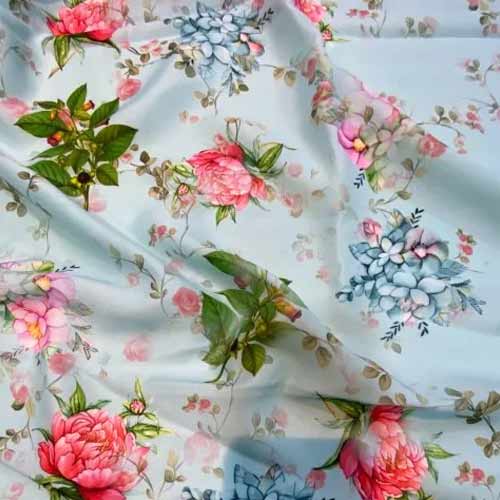 Muslin Printed Fabric