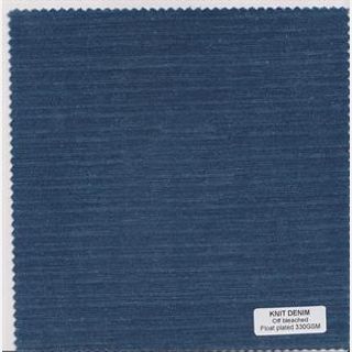 Cotton Knitted Denim Fabric