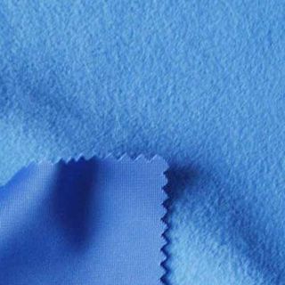 Polyester Tricot Knit Brushed Fabric