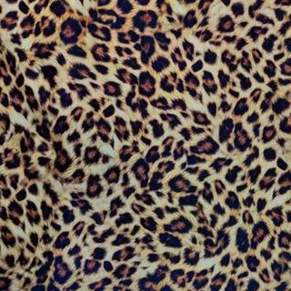 Cotton Animal Leopard Fabric