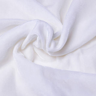 Greige Velvet Fabric