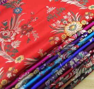 Woven Brocade Satin Fabric