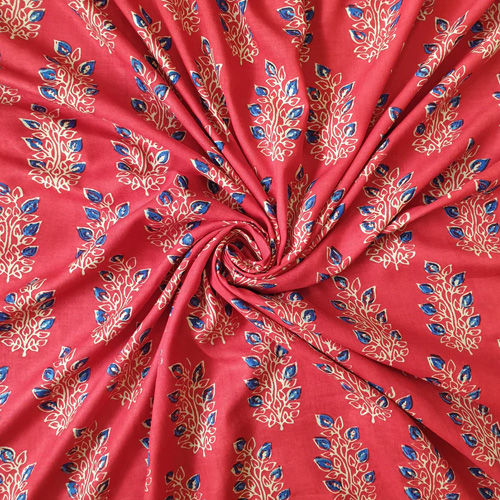 Rayon Printed Fabric