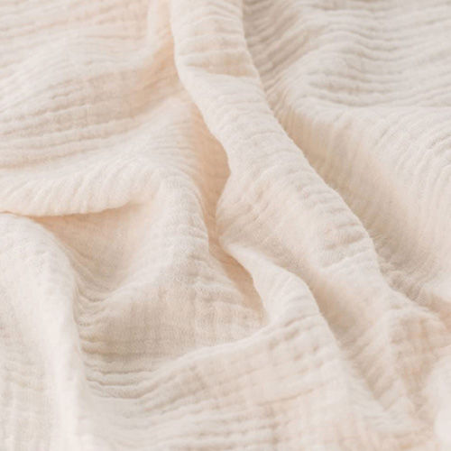 Double Muslin Crinkle Fabric