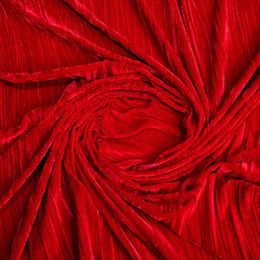 Wholesale Fabric: Stretch Velvet Red » Fabric Merchants Wholesale
