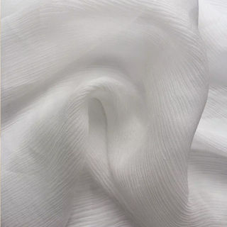 Woven Wrinkled Chiffon Fabric