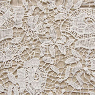 Knitted Cotton Crochet Fabric
