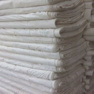 Polyester Malai Satin Greige Fabric
