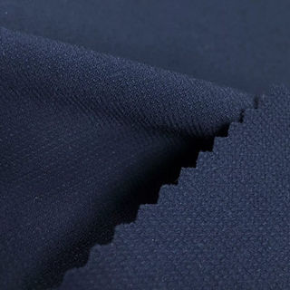 Polyester Lycra Blend Knitted Dyed Fabric