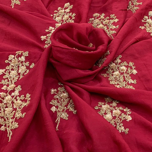 Chiffon Embroidery Fabric