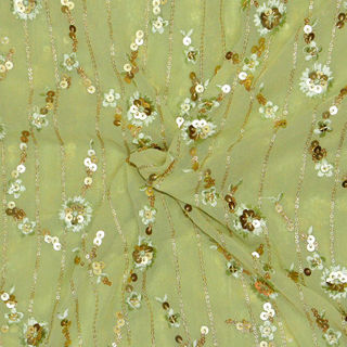Georgette Sequence Fabric