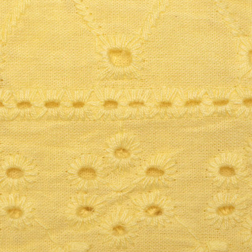 Cotton Knitted Embroidery Fabric