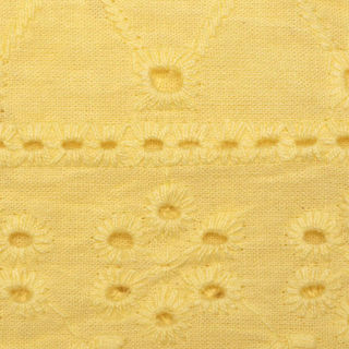 Cotton Knitted Embroidery Fabric