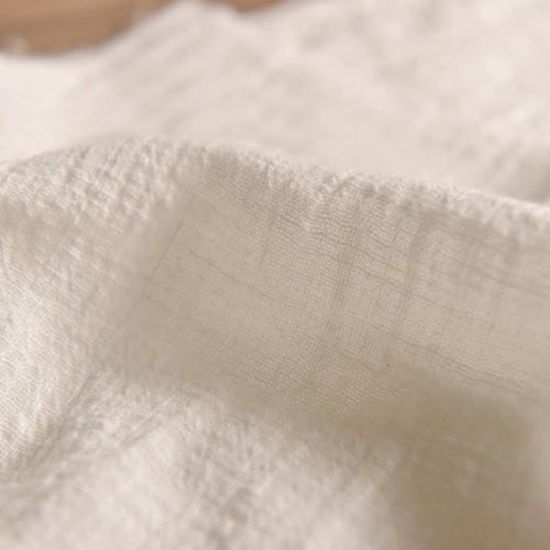 Cotton Linen Blend Woven Fabric