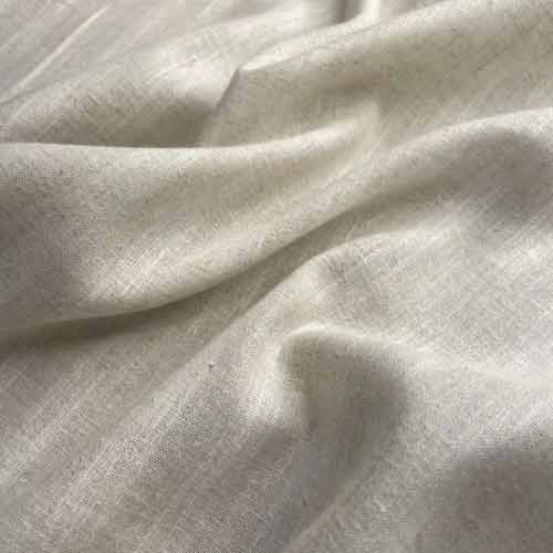 Linen Printed & Plain Woven Fabric