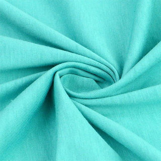 Cotton Elastane Solid Dyed Knitted Fabric