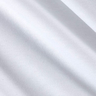 White Cotton Knitted Fabric