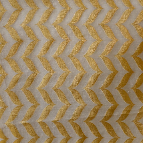 Woven Semi Chanderi Fabric