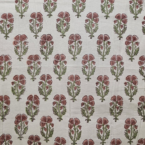 Block Print Organic Cotton Fabric