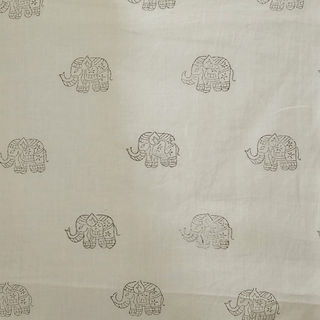 Organic Cotton Block Print Fabric