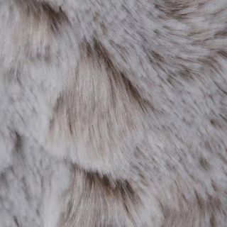 Dyed Rabbit Fur Fabric