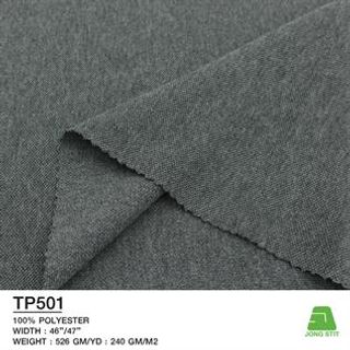 Polyester Melange Knitted Fabric