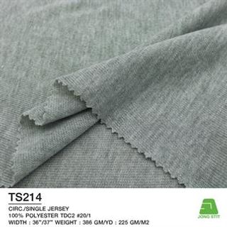 Knitted Polyester Single Jersey Fabric
