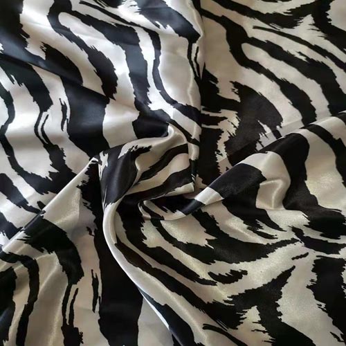 Printed Satin Woven Fabric