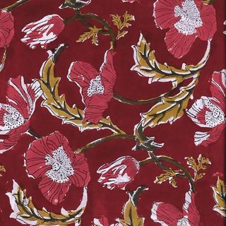 Cambric Fabric in Jaipur Anokhi Prints