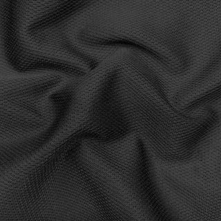 Black Double Pique Fabric