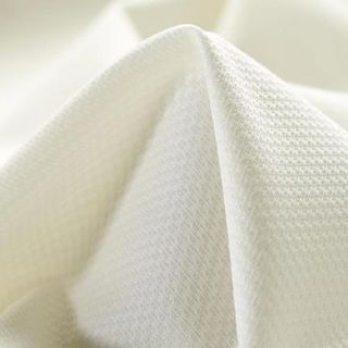 White Double Pique Fabric