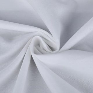 Cotton White Micro Fibre Fabric