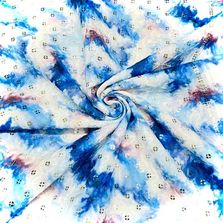 Cotton Polyester Blended Woven Printed & Check Fabric