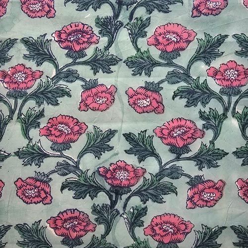 Woven Printed Cotton Fabric