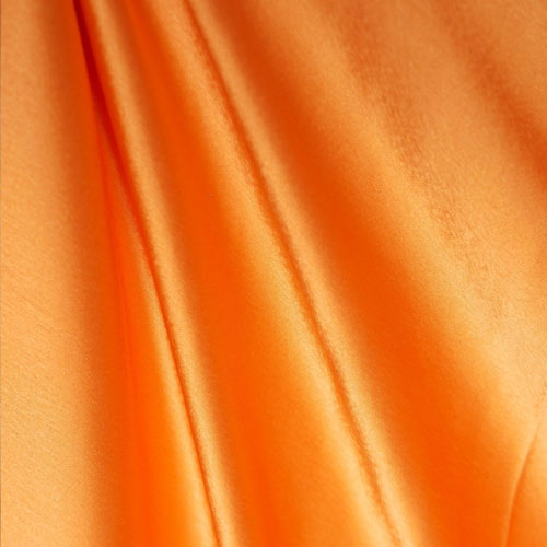 Fluorescent Orange Taffeta Fabric