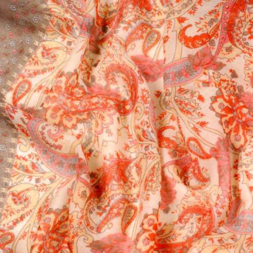 Woven Rayon Printed Fabric