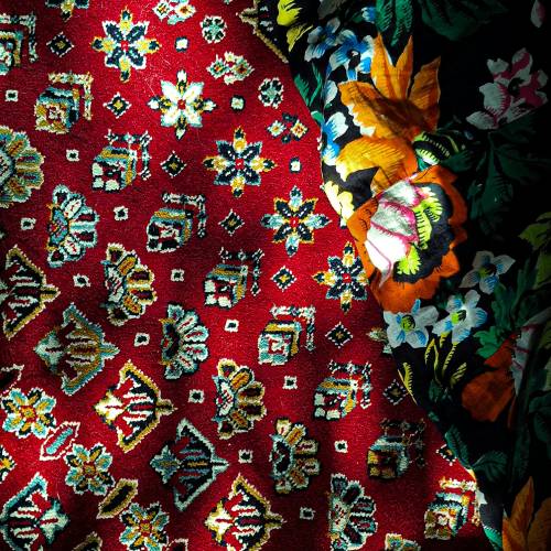 Pure Cotton Hand Printed Woven Fabric