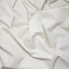 Plain White Cotton Woven Fabric
