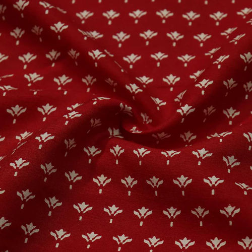 Cotton Polyester Blend Printed Fabric