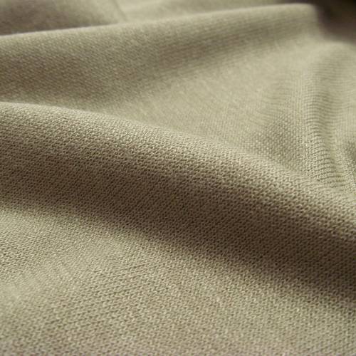 Cotton Linen Lycra Blend Knitted Fabric