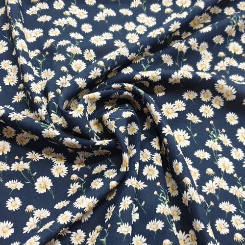 Printed Viscose Challis Fabric