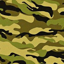 Corduroy Camouflage Printed Fabric