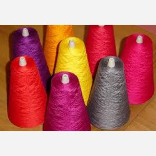 Dyed, Weaving / Knitting , 100% cotton yarn
