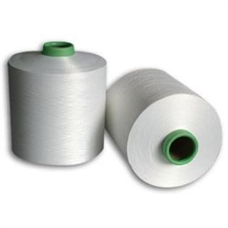 Semi Dull Raw White, low / semi intermingled, For chenille yarn weaving, 100% Polyester