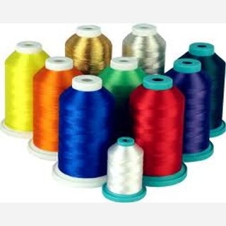 Dyed, Sewing thread / Embroidery purpose , 100% Polyester