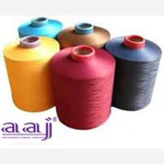 Raw White, Dyed & Melange, Knitting / Weaving / Warp / Weft / Carpet and others, 100% Polyester