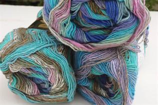 Dyed, For knitting or weaving, 50% Cotton / 50% Polyamide