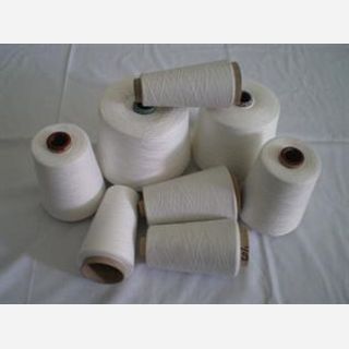 Greige, waxed for knitting or unwaxed for weaving, 100% Polyester Ring Spun