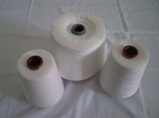 Dyed & Greige, For weaving and knitting fabrics, 100% Polyester Ring Spun